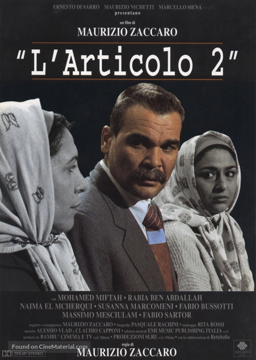 L&#039;articolo 2 - Italian Movie Poster