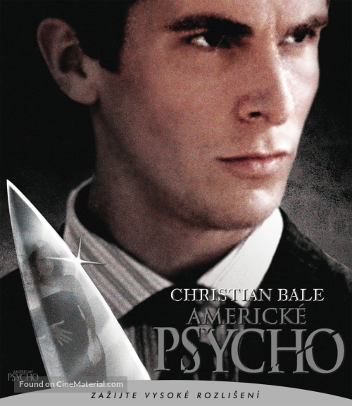 American Psycho - Czech Blu-Ray movie cover