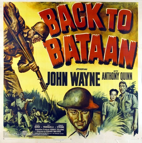 Back to Bataan - Movie Poster