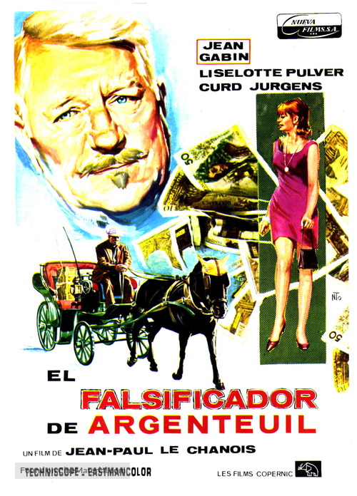 Jardinier d&#039;Argenteuil, Le - Spanish Movie Poster