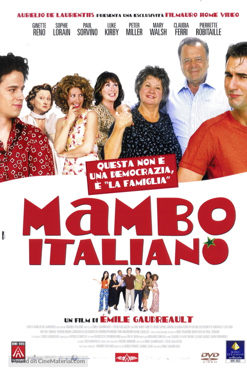 Mambo italiano - Italian DVD movie cover