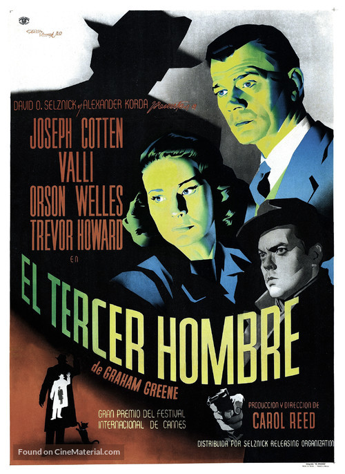 The Third Man - Spanish Movie Poster
