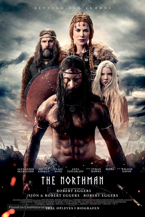 The Northman - Danish Movie Poster