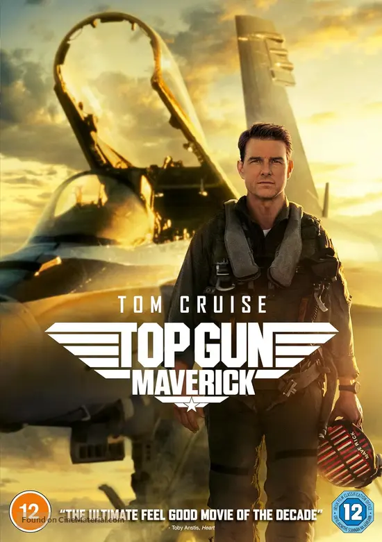 Top Gun: Maverick - British Movie Cover