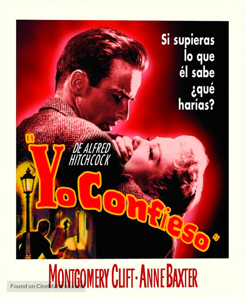 I Confess - Spanish Blu-Ray movie cover