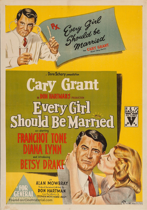 Every Girl Should Be Married - Australian Movie Poster