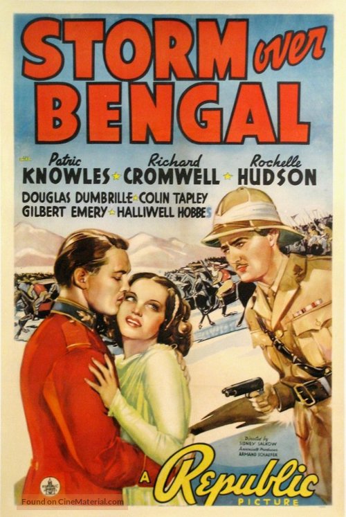 Storm over Bengalen - Movie Poster