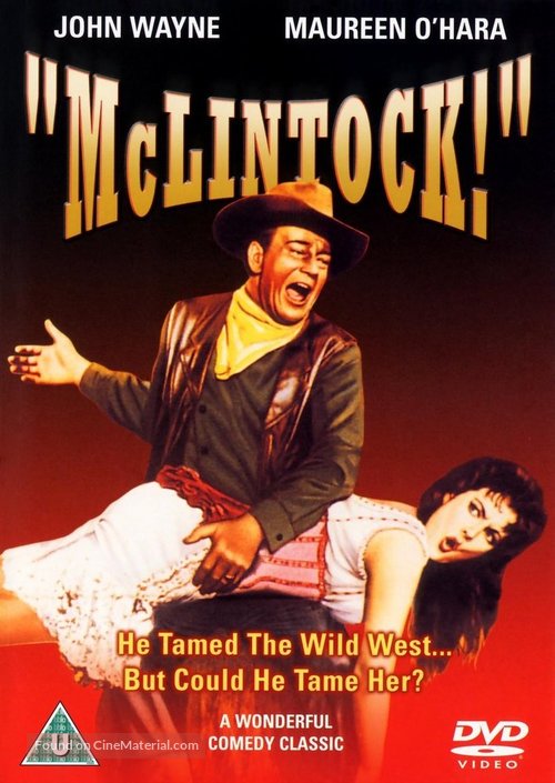 McLintock! - British DVD movie cover