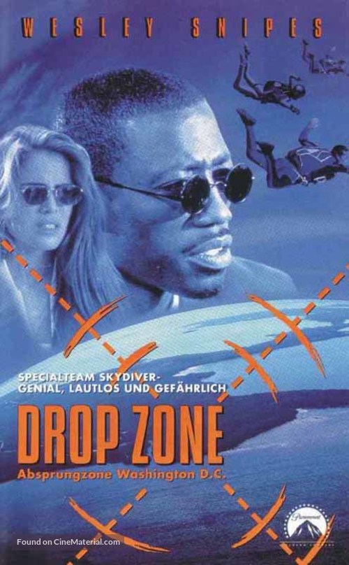 Drop Zone - German VHS movie cover