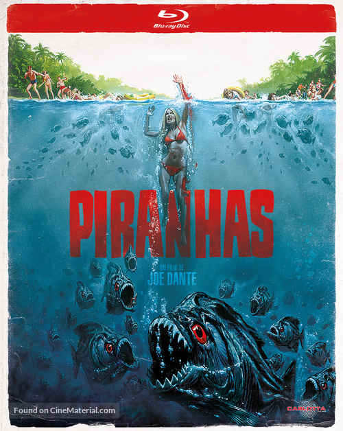 Piranha - French Blu-Ray movie cover