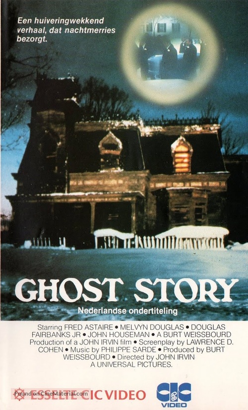 Ghost Story - Dutch VHS movie cover
