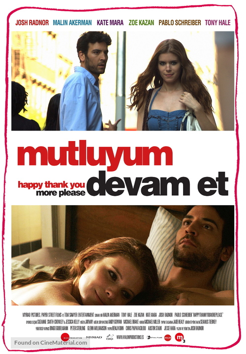 HappyThankYouMorePlease - Turkish Movie Poster