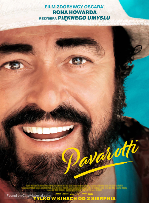 Pavarotti - Polish Movie Poster