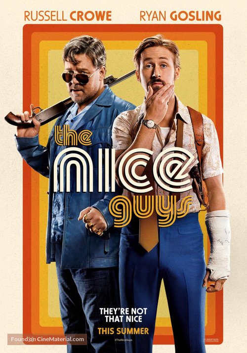 The Nice Guys - Swiss Movie Poster