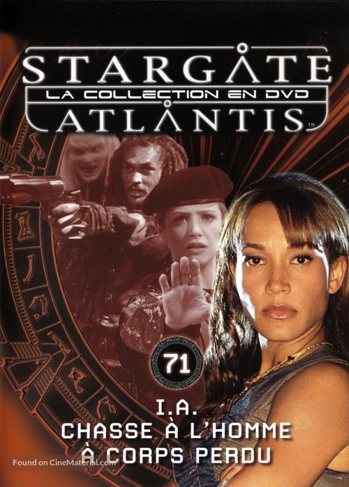 &quot;Stargate: Atlantis&quot; - French DVD movie cover