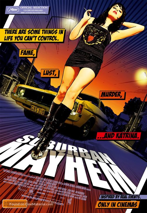 Suburban Mayhem - Australian Movie Poster
