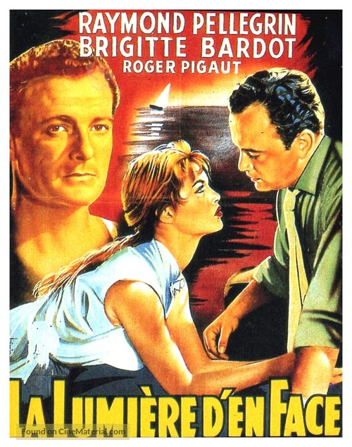 La lumi&egrave;re d&#039;en face - Belgian Movie Poster