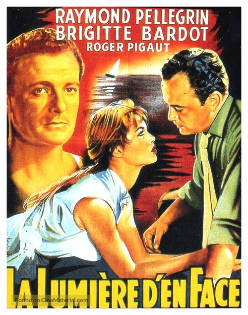 La lumi&egrave;re d&#039;en face - Belgian Movie Poster