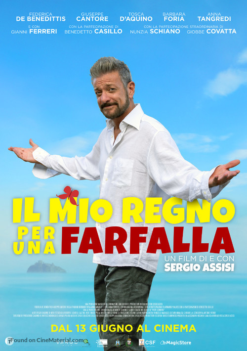 Il Mio Regno per una Farfalla - Italian Movie Poster