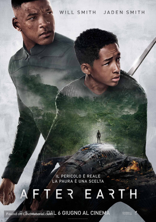After Earth - Italian Movie Poster