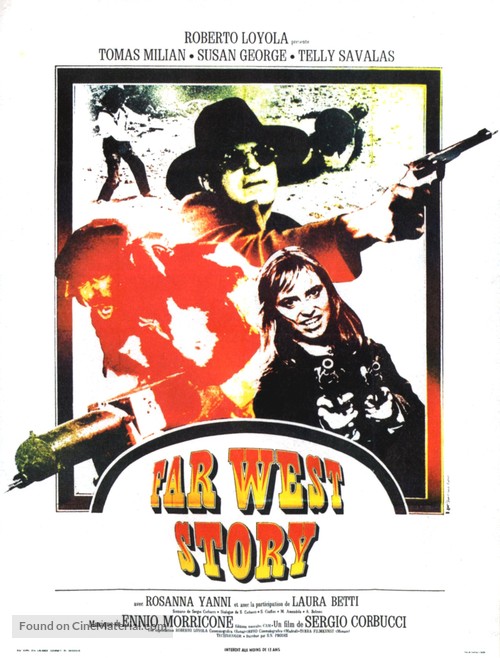 La banda J.S.: Cronaca criminale del Far West - French Movie Poster