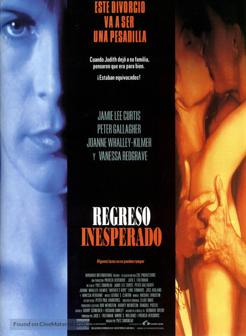 Mother&#039;s Boys - Spanish Movie Poster