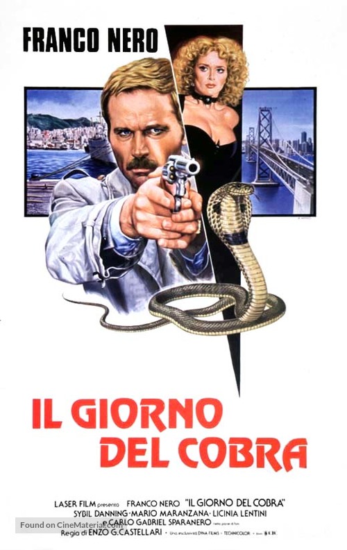 Il giorno del Cobra - Italian Movie Poster