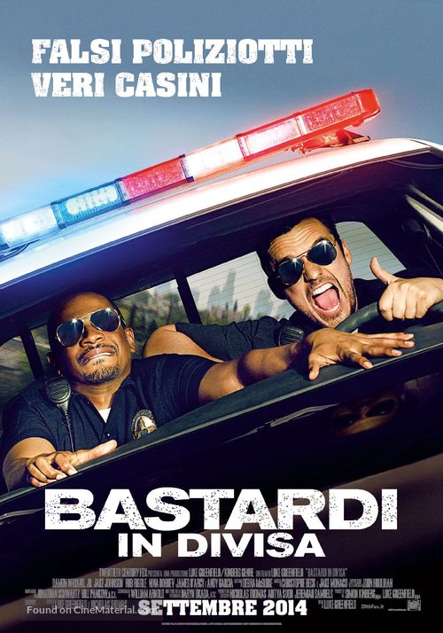 Let&#039;s Be Cops - Italian Movie Poster