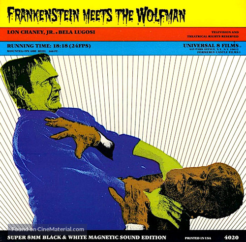 Frankenstein Meets the Wolf Man - Movie Cover