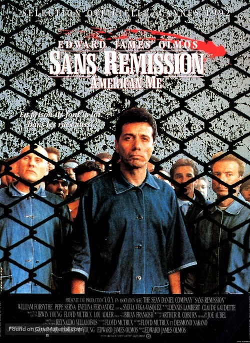 American Me - French Movie Poster