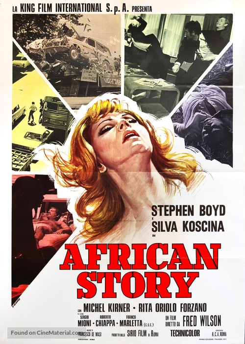 African Story - Italian Movie Poster
