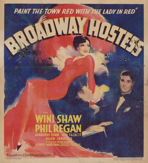 Broadway Hostess - Movie Poster