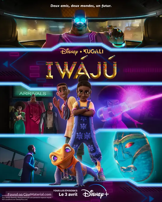 Iw&aacute;j&uacute; - French Movie Poster