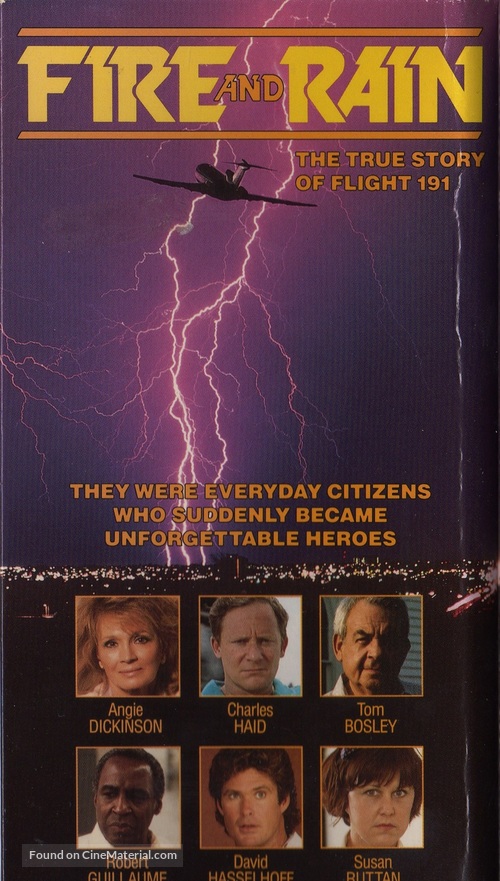 Fire and Rain - VHS movie cover