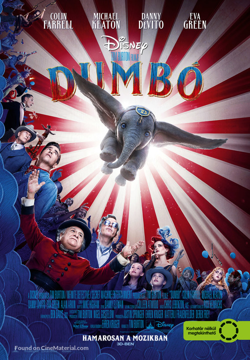 Dumbo - Hungarian Movie Poster