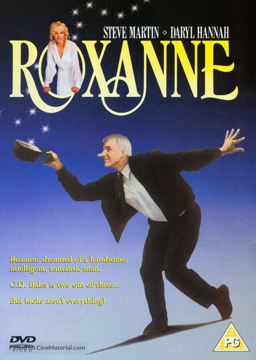 Roxanne - British DVD movie cover