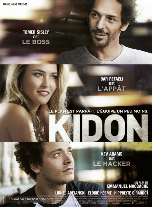 Kidon - French Movie Poster