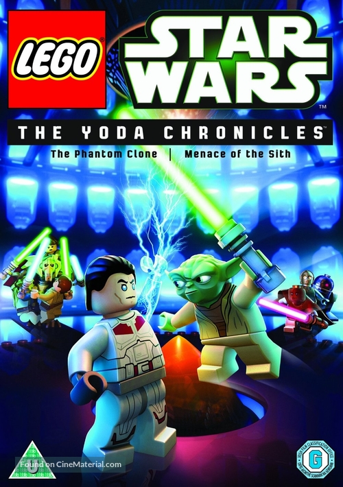 Lego Star Wars: The Yoda Chronicles - The Phantom Clone - British DVD movie cover