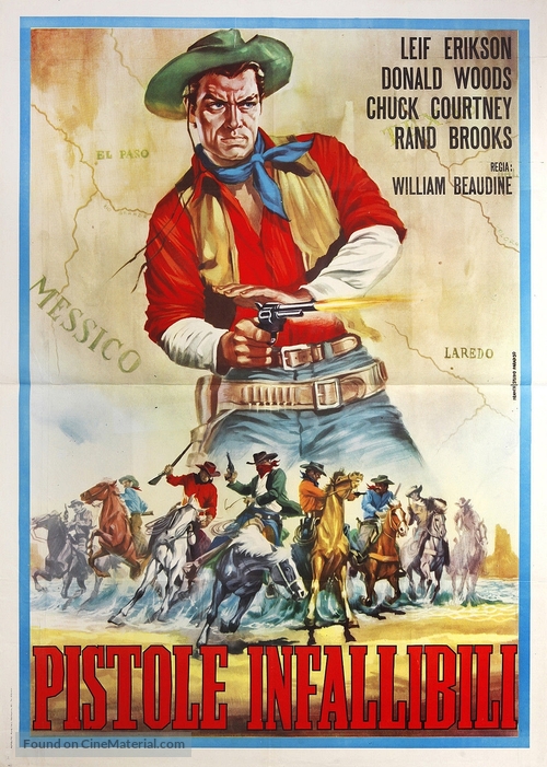 Born to the Saddle - Italian Movie Poster