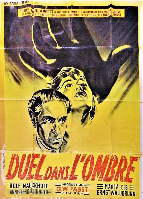 Duell mit dem Tod - French Movie Poster