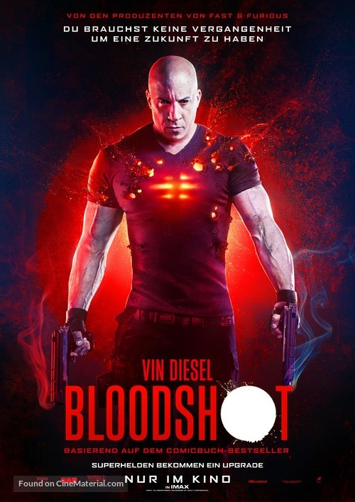 Bloodshot - German Movie Poster