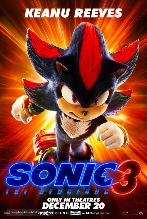 Sonic the Hedgehog 3 - Movie Poster