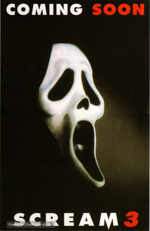 Scream 3 - Movie Poster