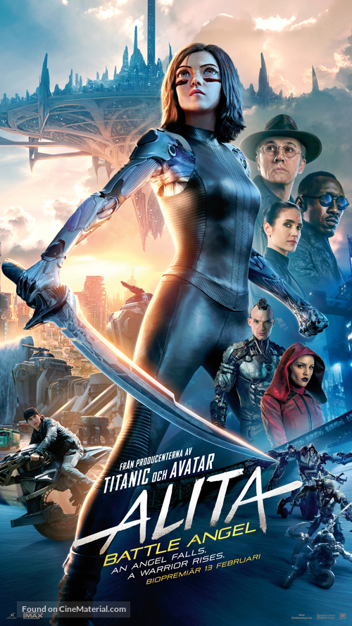 Alita: Battle Angel - Swedish Movie Poster