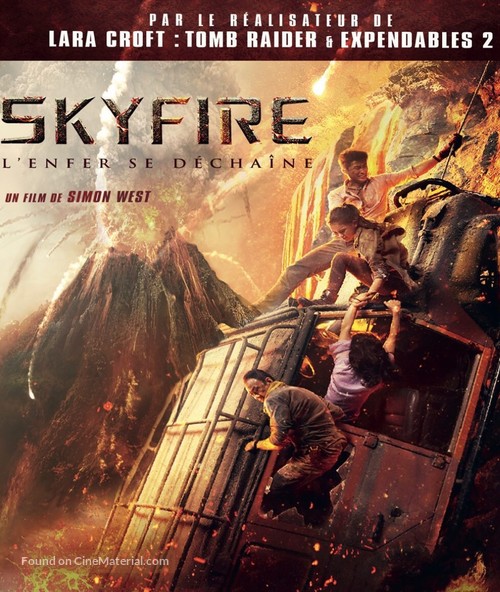 Skyfire - French Blu-Ray movie cover