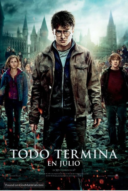 Harry Potter and the Deathly Hallows - Part 2 - Argentinian Movie Poster