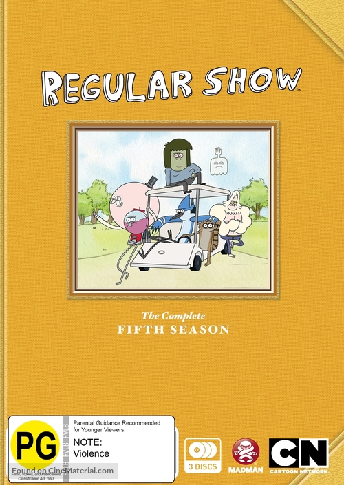 &quot;Regular Show&quot; - New Zealand DVD movie cover