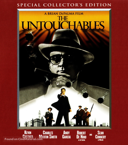 The Untouchables - Blu-Ray movie cover