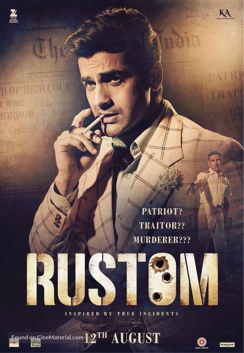 Rustom - Indian Movie Poster