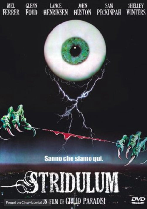 Stridulum - Italian DVD movie cover